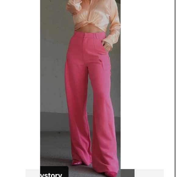 ZARA BNWT FULL LENGTH PANTS • XS - Picture 5 of 11